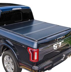 Hard Trifold Truck Bed Tonneau Cover 