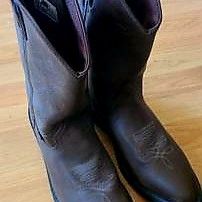 Justin Western Work Boots, Men's Size 12, Like New