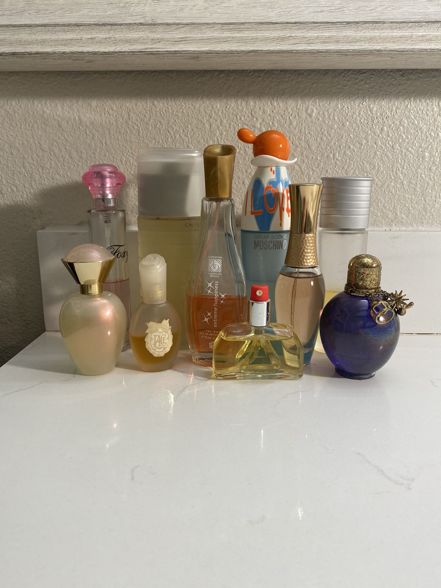 10 Women’s Fragrance Perfume Lot Bundle