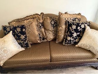 Sofa and loveseat