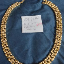 Necklace Gold-plated Read Description Please 