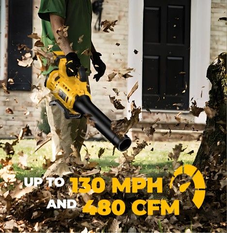 NEW POWERFUL CORDLESS LEAF BLOWER