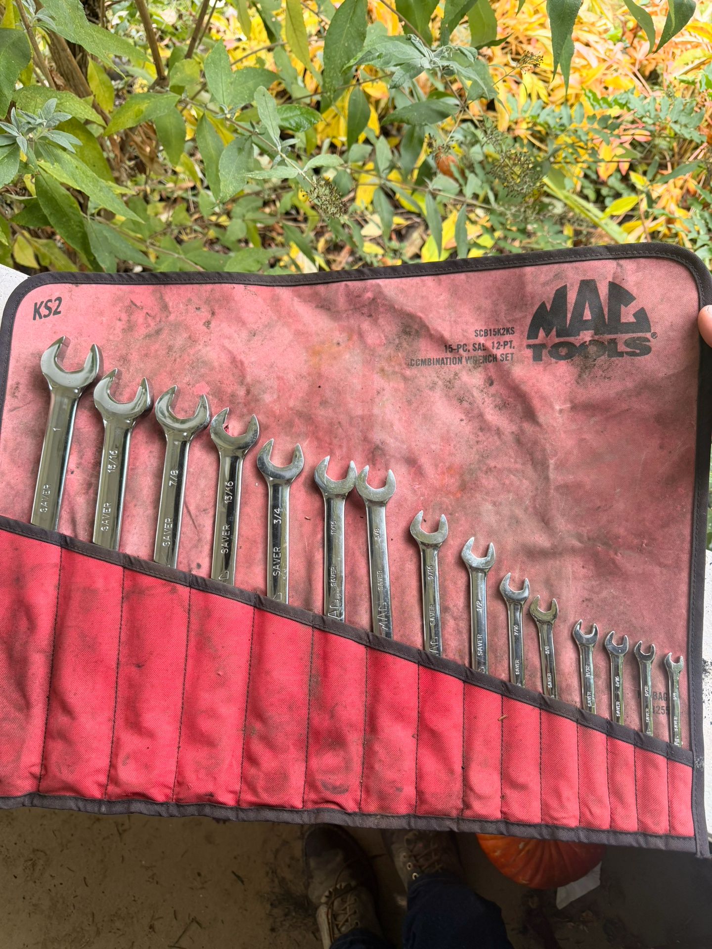 Mac Tools 1” To 1/4” Wrench Set