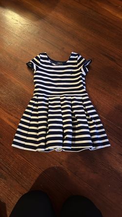 Striped Polo Dress 3T