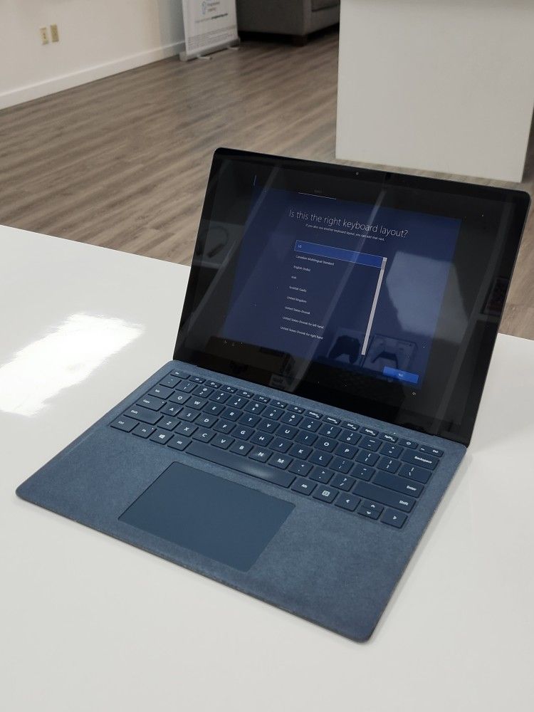 Microsoft Surface Laptop 3 13.5in Core I5, 8GB RAM, 256GB - $5 Today and Rest Later! Message us now