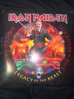 Iron Maiden Legacy of the Beast Tour Triple Pack Record