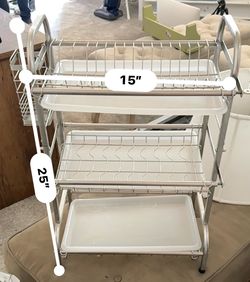 Kitchen counter drying rack