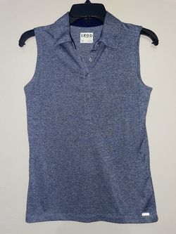 IZOD Golf Women's Sleeveless Heather Polo - Size XS