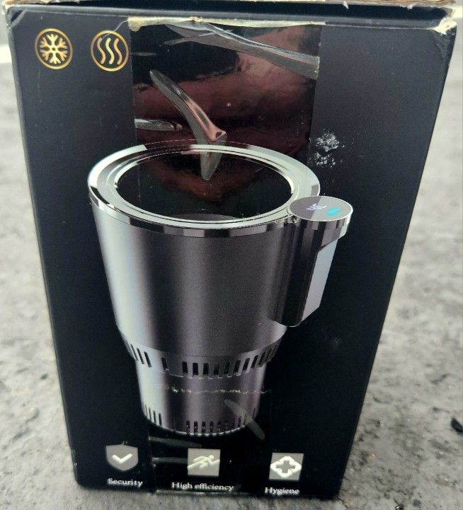 2 In 1 Smart Car Cup Warmer Cooler Auto Car And Heating Cup Mug Holder With LED Display Control Keep Beverage Cool And Warm Fits InRoad Tripp