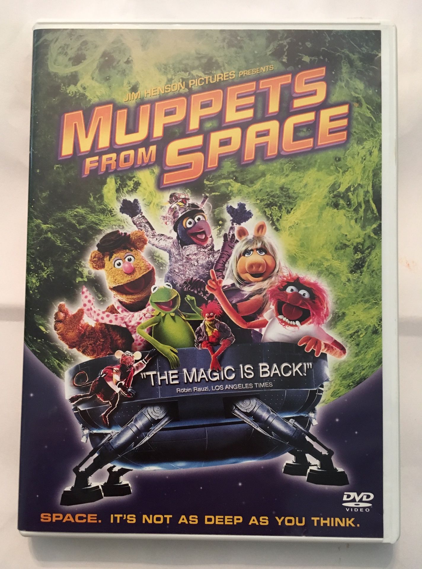 Muppets From Space and Chicken Run DVD