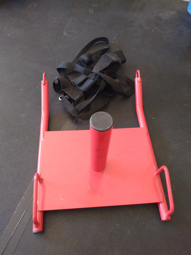 Weight Sled With Harness 