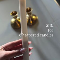 Tapered Candles