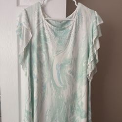 Ladies Size 2x “mermaid” Shirt 