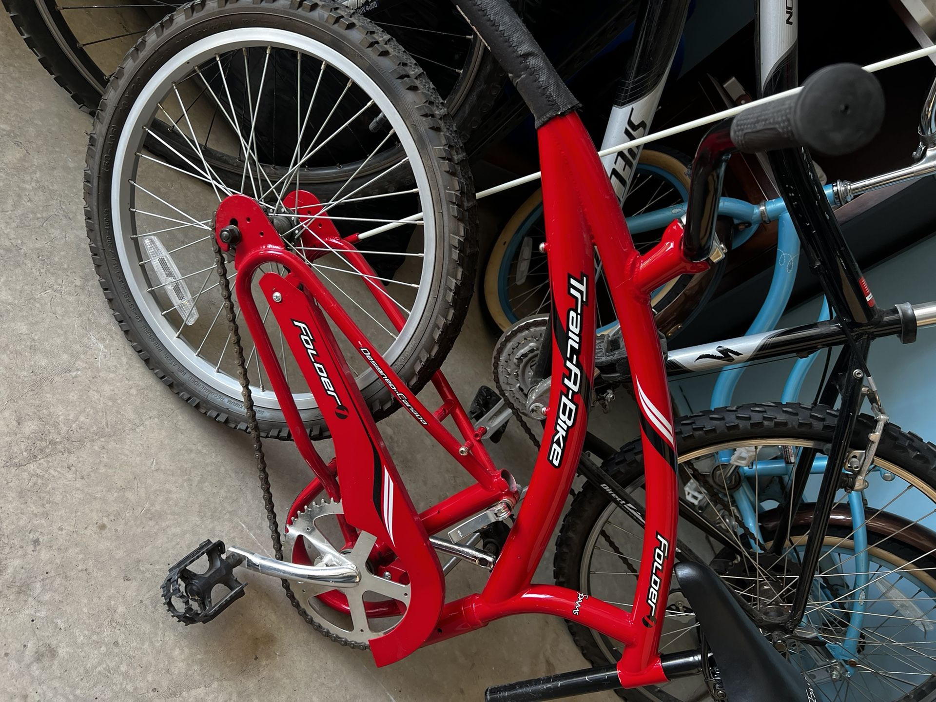 Adam’s Folding Trail-A-Bike 20” Wheel …barely Used… $180 Obo