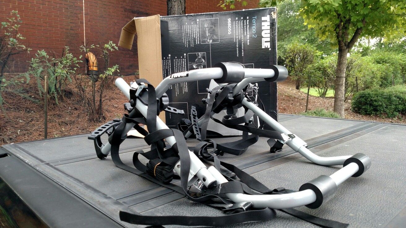 THULE Tempo 2 Trunk Bike Rack 968 dsg