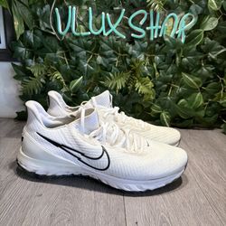 Nike Air Zoom Flyknit Infinity Tour White/Black CT0540-133 Men's Size 15