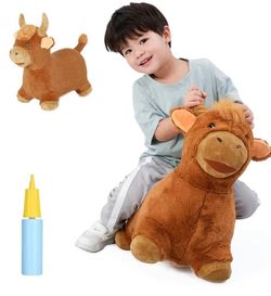 INPANY Bouncy Bull Hopping Toy