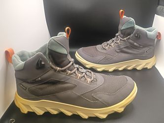 ECCO MX MID GORE-TEX MEN'S HIKING BOOTS TARMAC/GRAPE LEAF 9-9.5