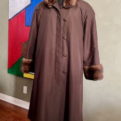 Mink Coat With Vest
