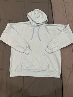 Hanes light blue hoodie