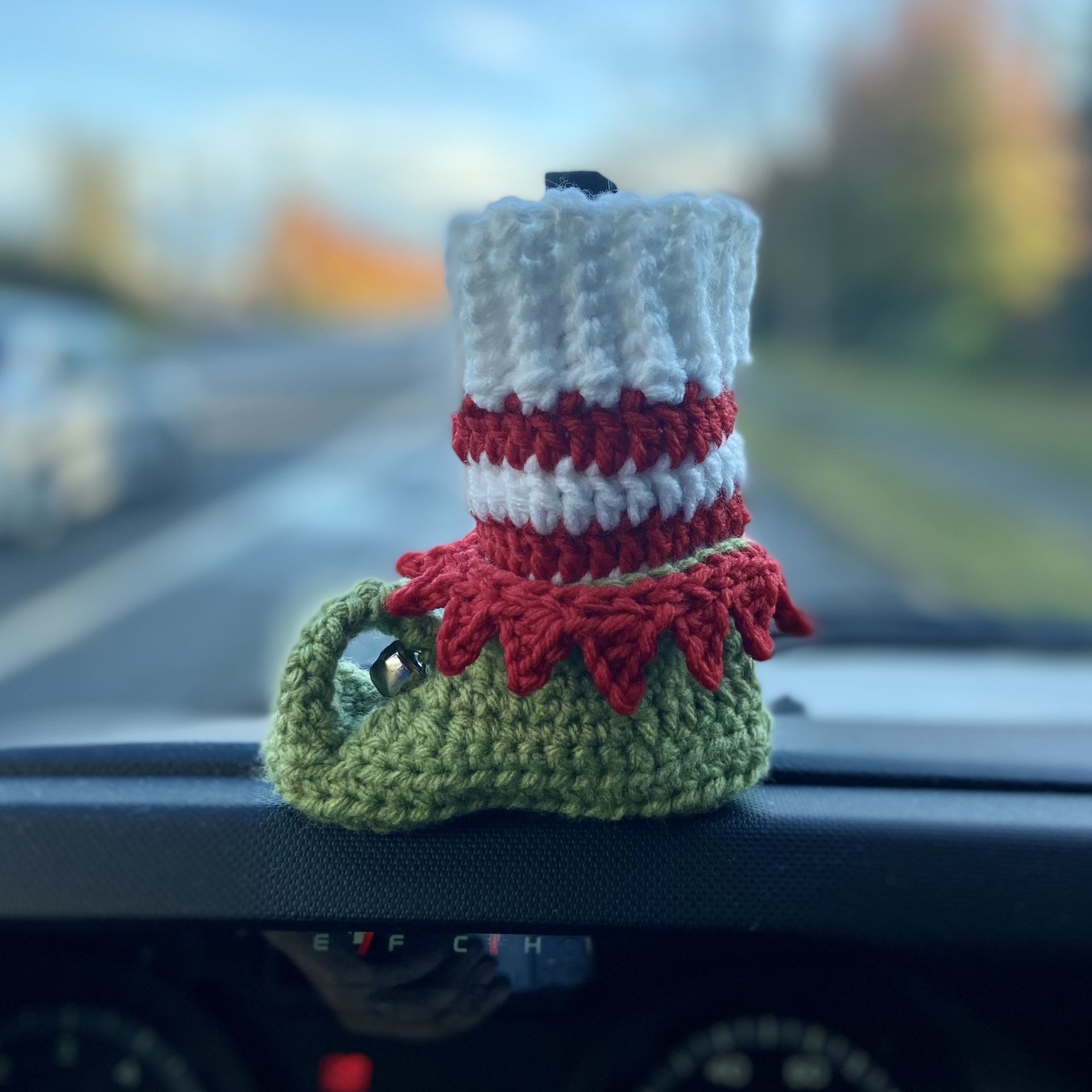 Crochet elf shoe baby-adult