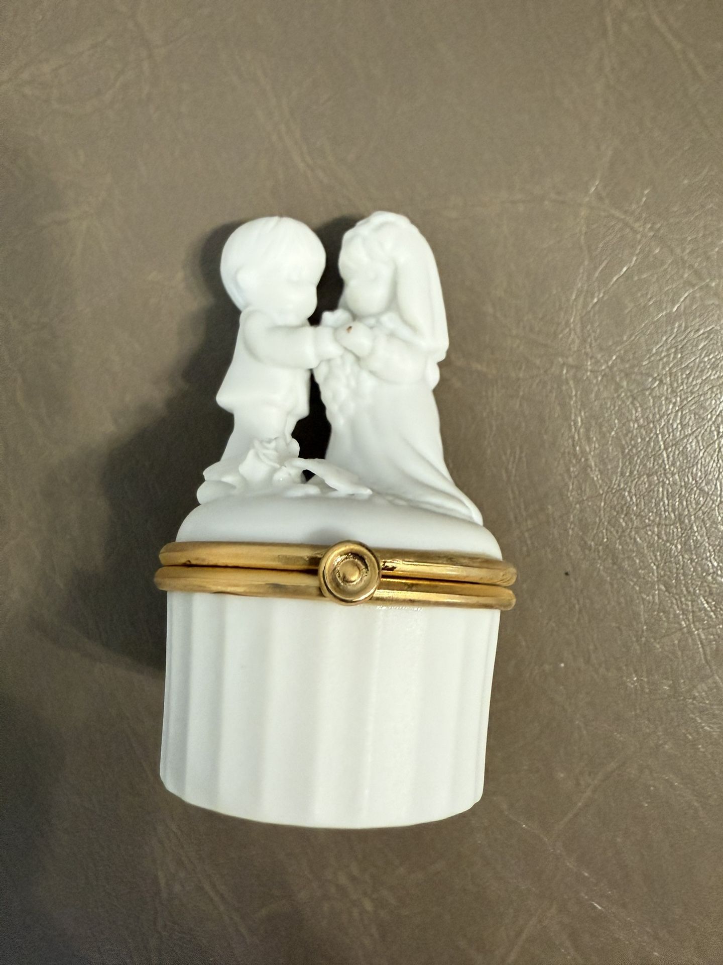 Precious Moments Wedding Ring Trinket