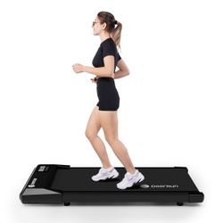 Q1 Urban Mini Under-Desk Treadmill 300 Lbs Capacity with Remote Control
