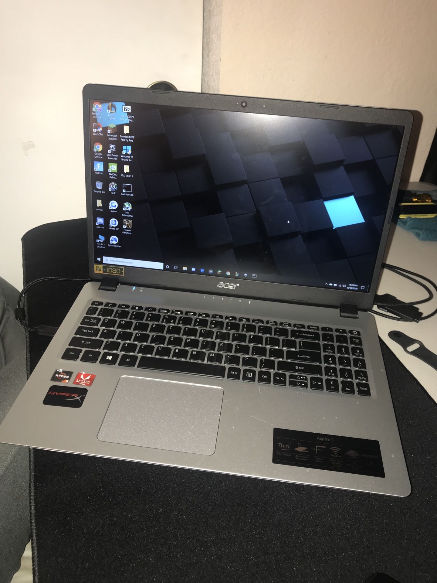 Acer aspire 5 slim laptop Ryzen 3