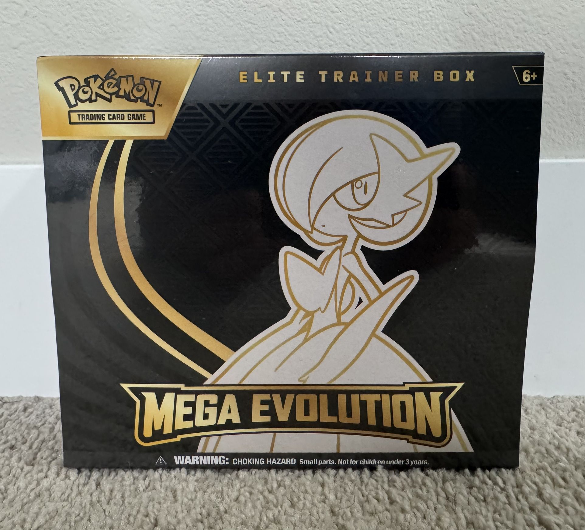Pokémon TCG: Mega Evolution Elite Trainer Box (Mega Gardevoir)  Box includes: •9 Pokémon TCG: Mega Evolution booster packs •1 full-art foil promo card