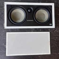 Moderno MLCR In Wall Speaker THX 2-Way 5 1/4” Left, Right Or Center