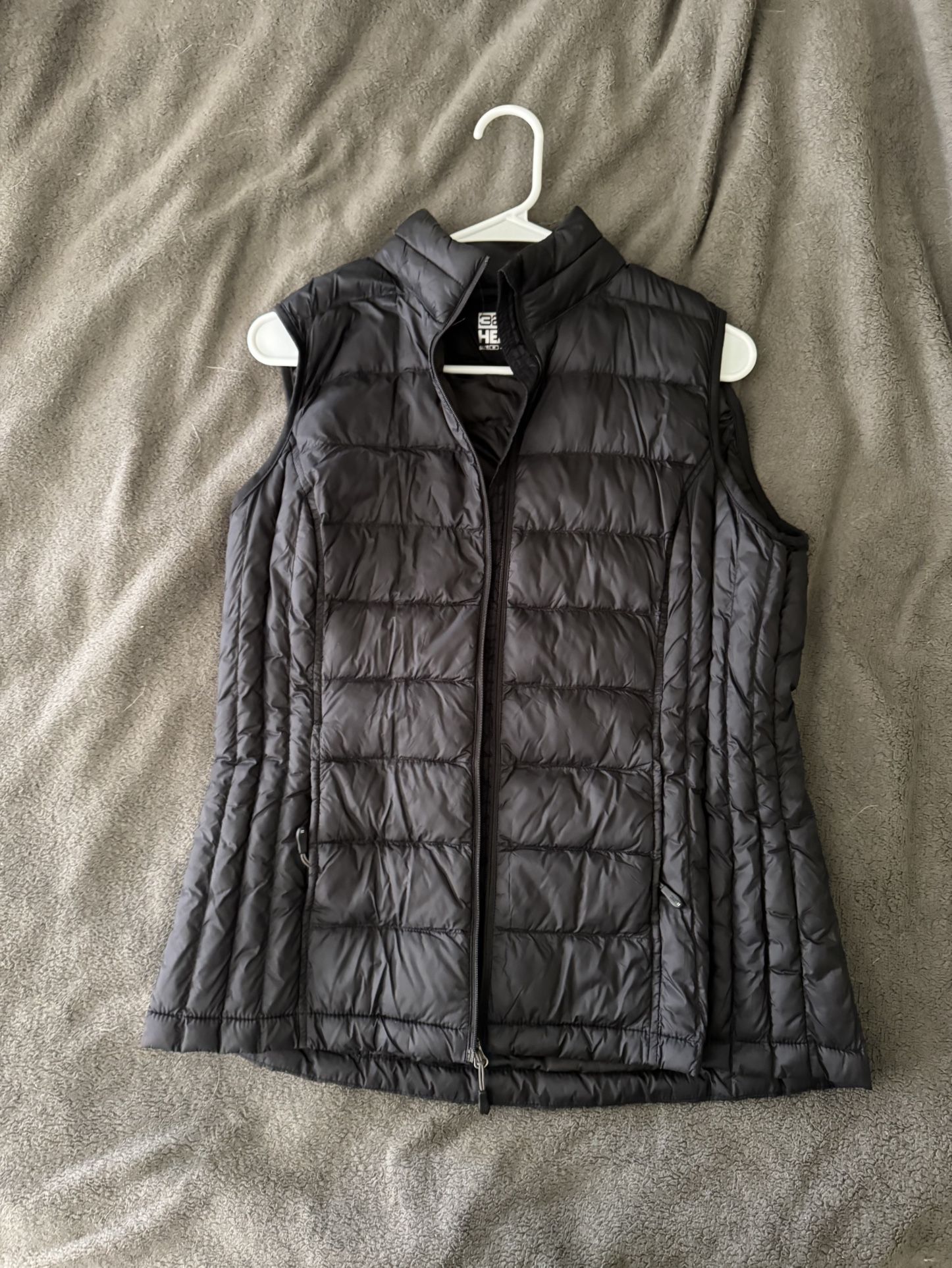 Black Puffer Vest