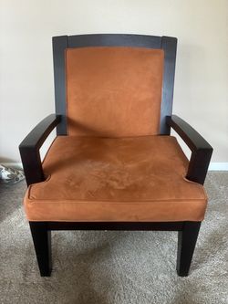 Wooden armchair