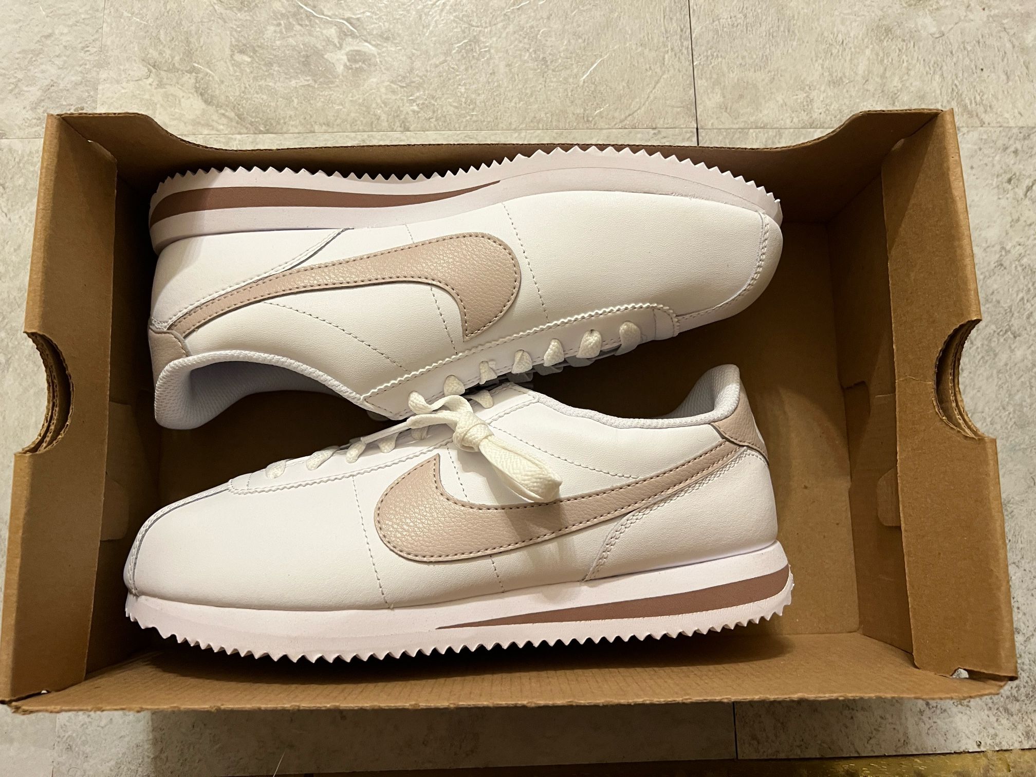 Nike Cortez White Platinum Violet Casual Women's Shoe Size 9 DN1791 105
