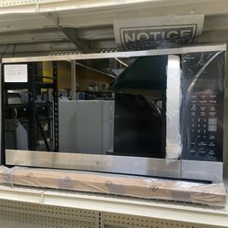 LG OTR microwave 30 inch wide stainless steel