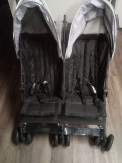 2 seater Jeep stroller.