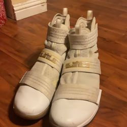 LeBron Zoom Soldier 10 Gold Medal