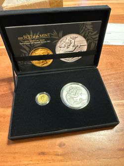 2026 Best of the Mint 1916 Mercury Dime Gold Coin and Silver Medal Set