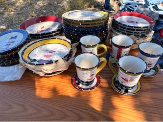 Set dinner plates