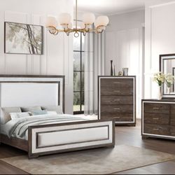 Boson 4pc Queen Bedroom Set💕👀😎✅🚛🔥📲😍