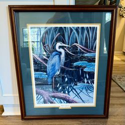 Signed Numbered Ray E. Parter Jr. “Marsh Emperor “