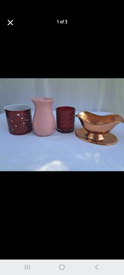 Set of 4 Teleflora Vases/Planters ALL for $6