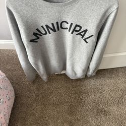 Municipal Origin Fleece Crew - men’s Small