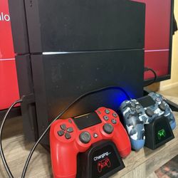 PS4 Bundle w/ Games + Controllers – $250 OBO