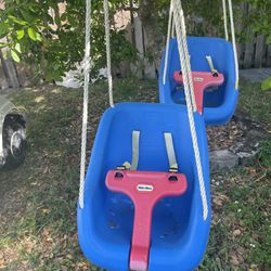 Little Tikes Swing Set Patio Outdoor Childrens Infant Toddler