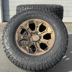 17'' Wheels 265/70R17 Tires Rims fit TRD PRO Toyota 4runner Tacoma