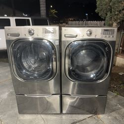 Xxl Washer, And Gas Dryer