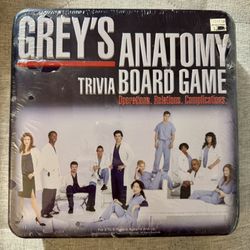 Grey's Anatomy Trivia Board Game 2007