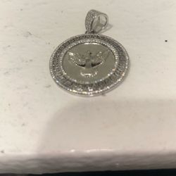 Washington Eagle Diamond Pendant 