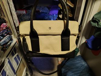 Kate Spade Two-Tone Leather Satchel Bag and Kate Spade Wallet