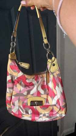 Vintage Coach Kristen Satin Optic Bag